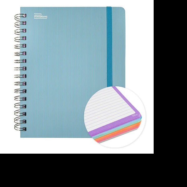 CUADERNO BOOK ARCOIRIS PASTEL PRINTAFORM RAY ESP.200H. C.6